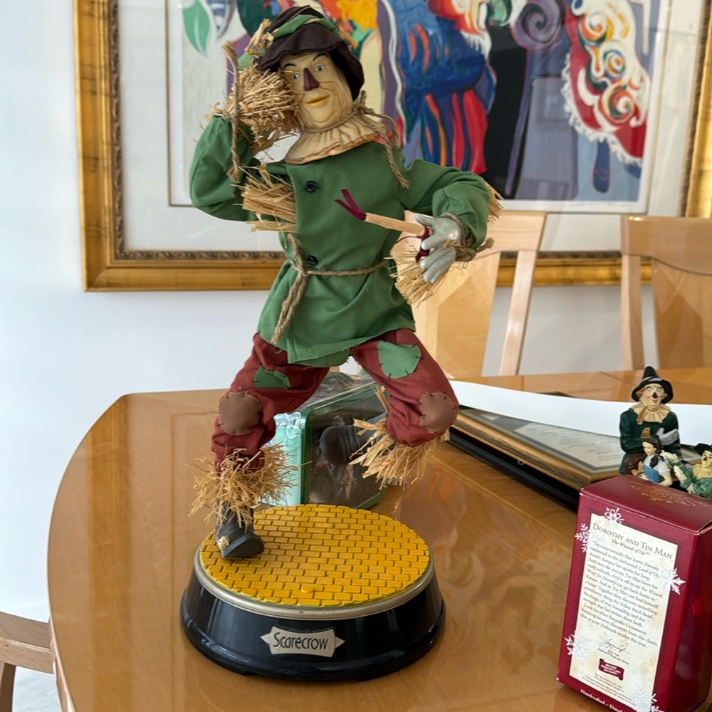 Wizard of oz scarecrow Gemmy First edition